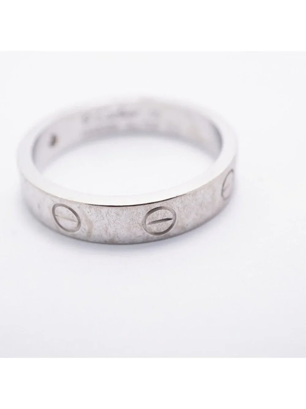Cartier Ring Mini Love 18k White Gold Diamond